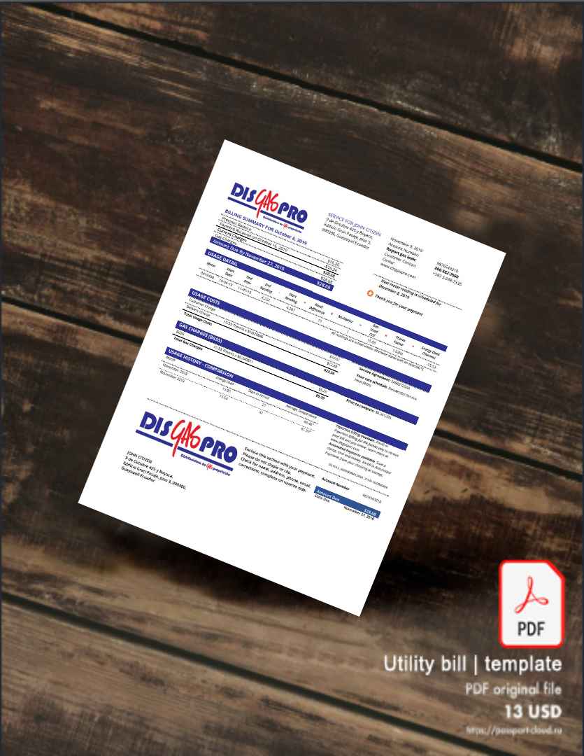 Utility bill | Albanian Power | Albania